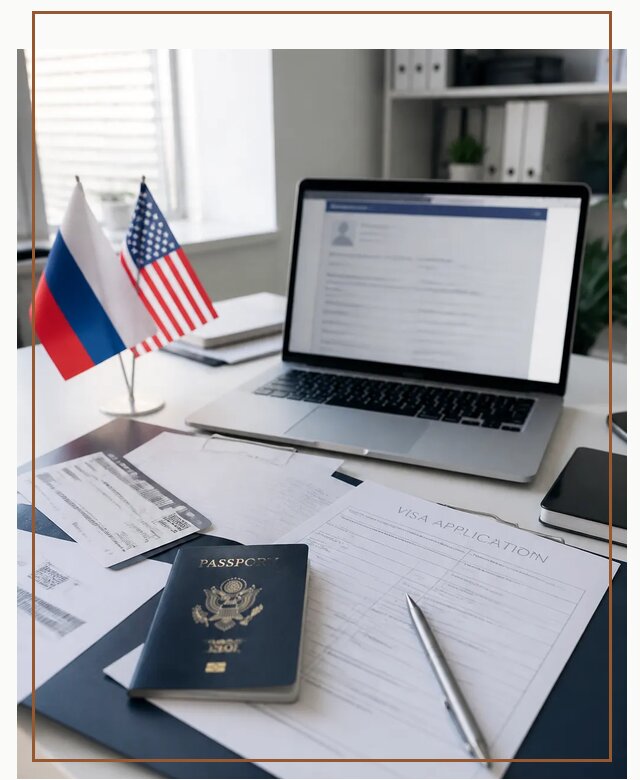 Оформление визы в США для туристов и бизнеса в Карпинске