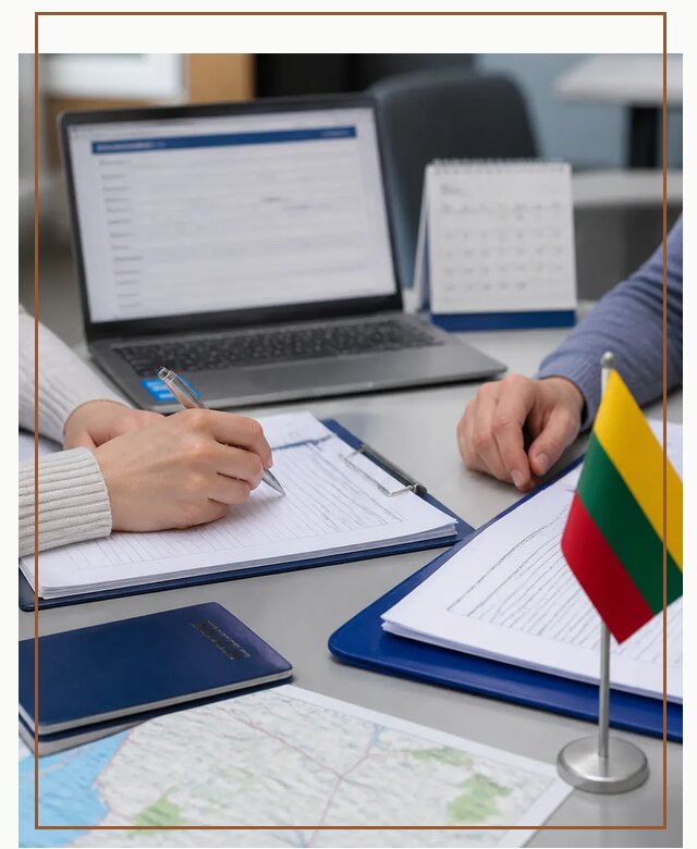 Профессиональное оформление визы в Литву для поездки в Карпинске