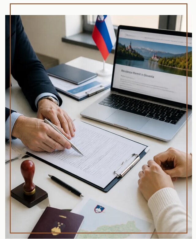 Оформление вида на жительство в Словении под ключ в Карпинске