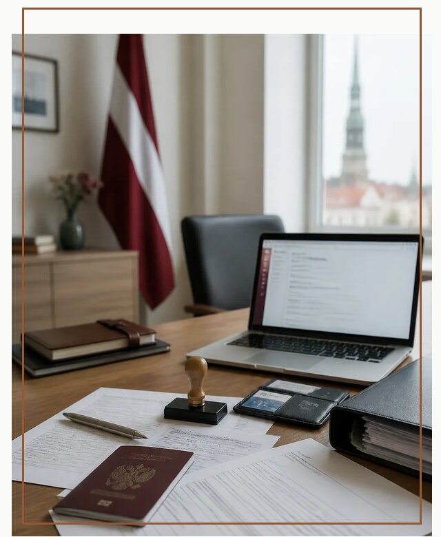 Оформление вида на жительство в Латвии под ключ в Карпинске