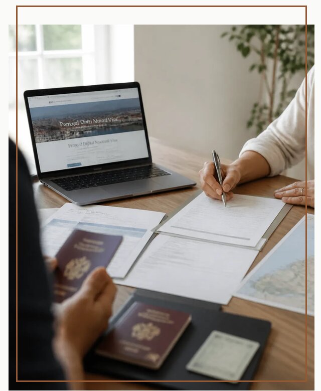 Оформление Digital Nomad и ВНЖ Португалии в Карпинске